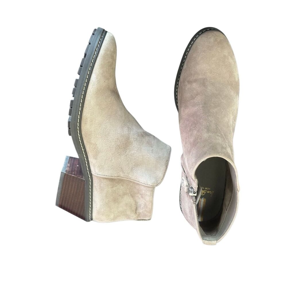 Sam Edelman NWOT Pryce Taupe Suede Booties Size 9 1/2